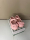 Pink bow Hard Sole Shoes