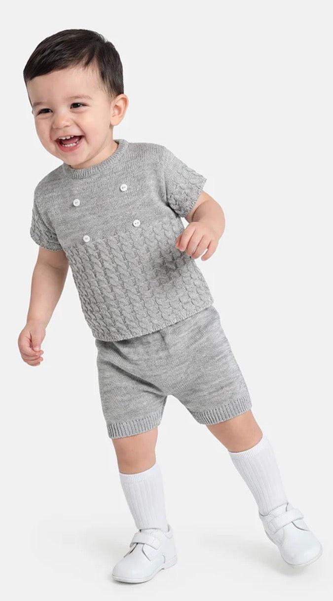 Two piece knitted set