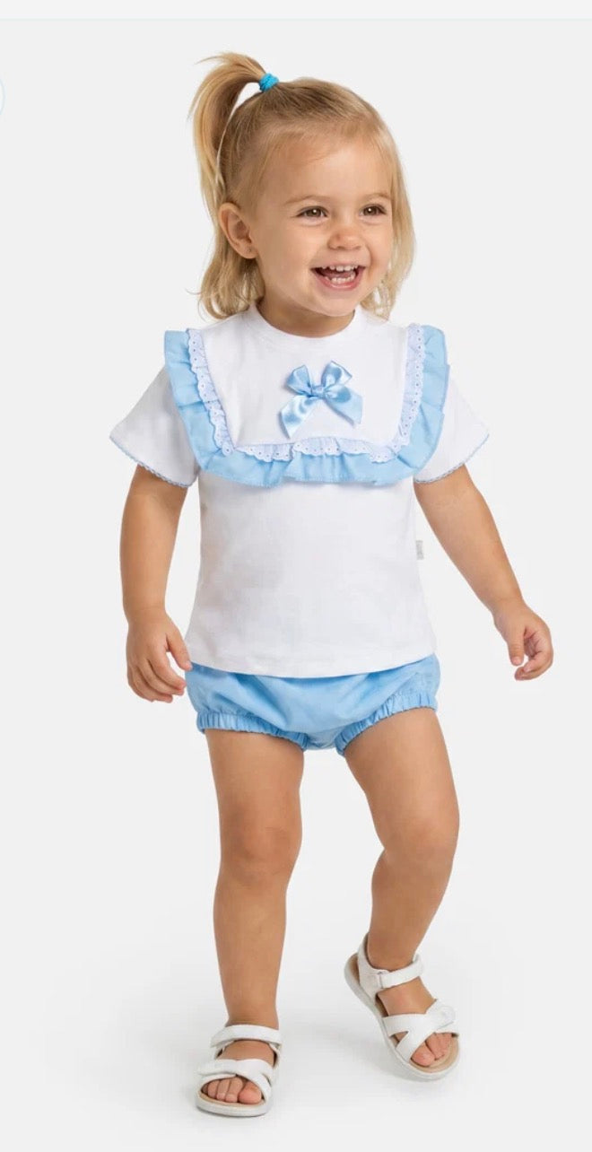 Carla Two Piece Romper Set